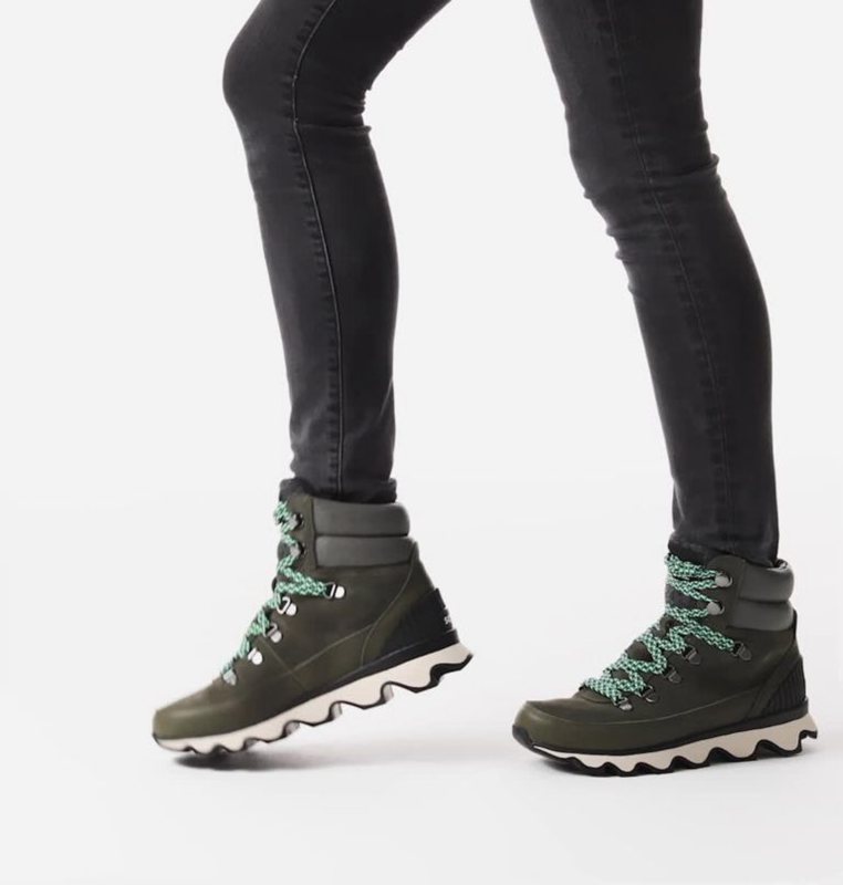 Sorel Kinetic™ Conquest Boot - Womens Sneakers Deep Green - 530214VWA